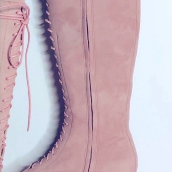 Kate Spade Rose Suede Leather Lake Boots NWOT!! - Picture 6 of 11